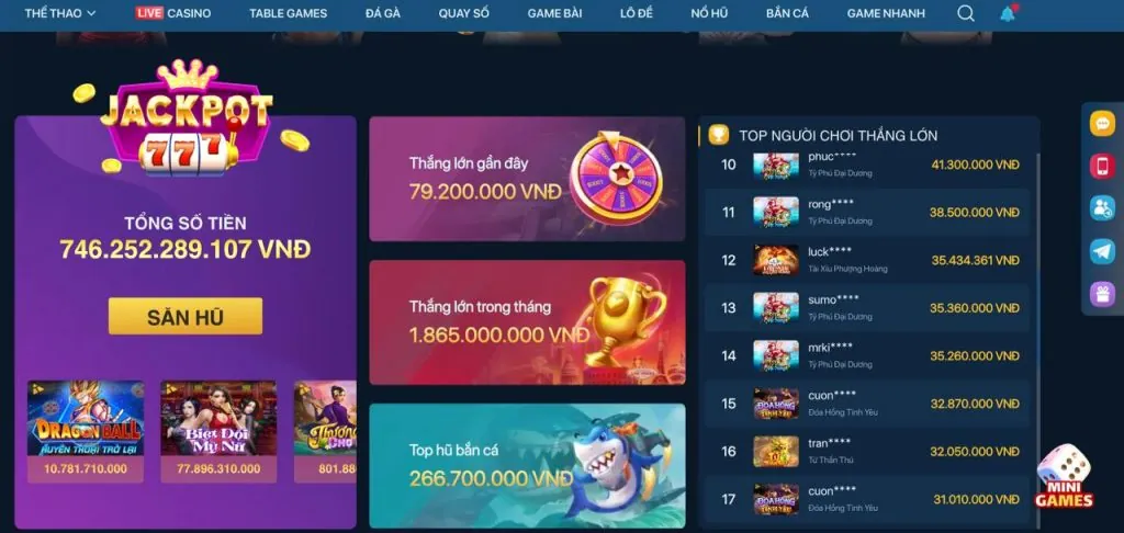 Ưu đãi casino MB661
